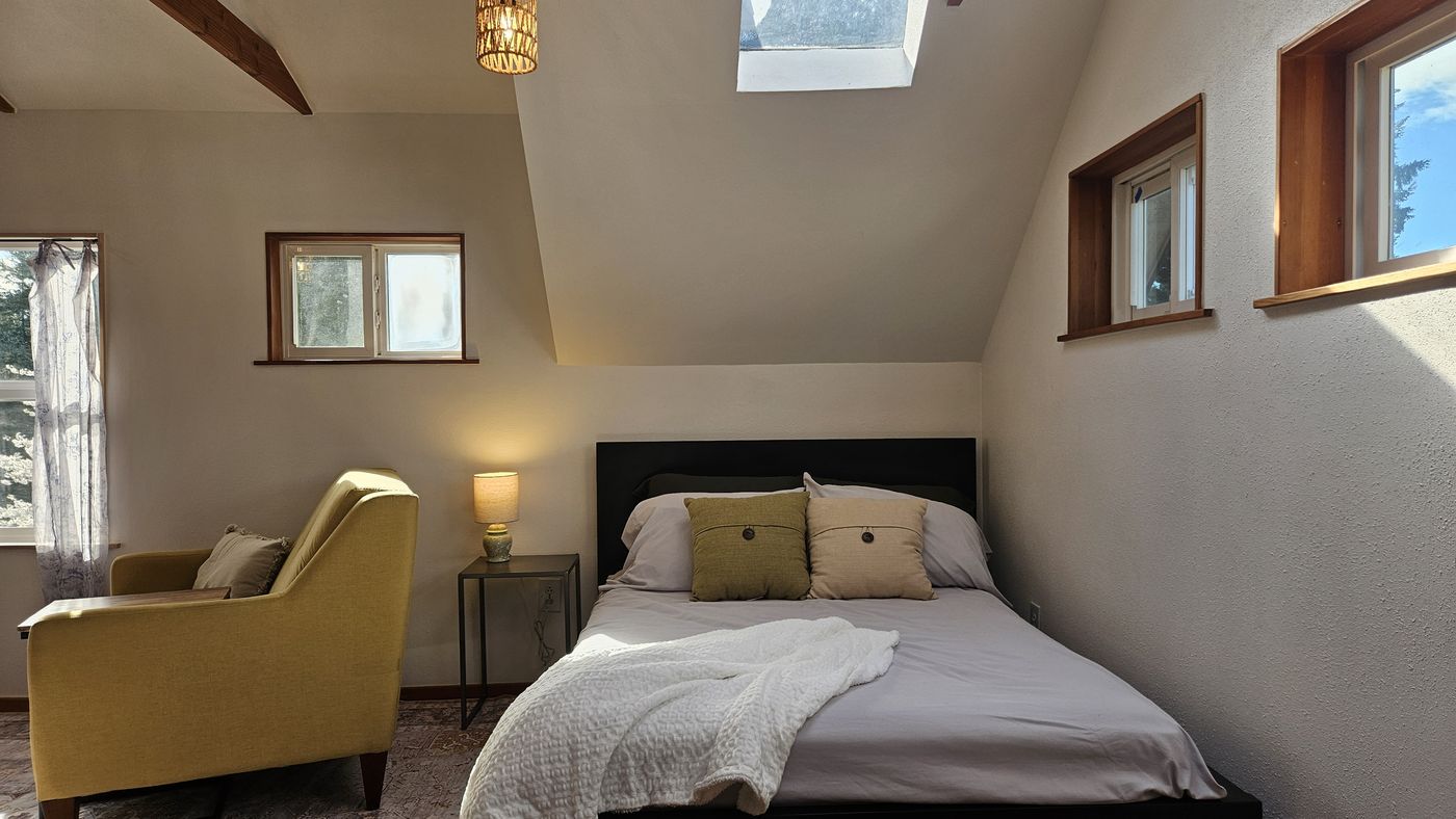 Window light across the loft